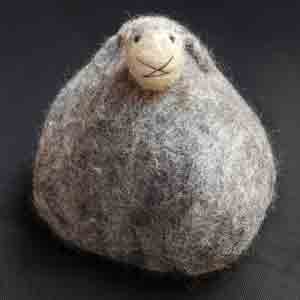 9.  Light grey sheep